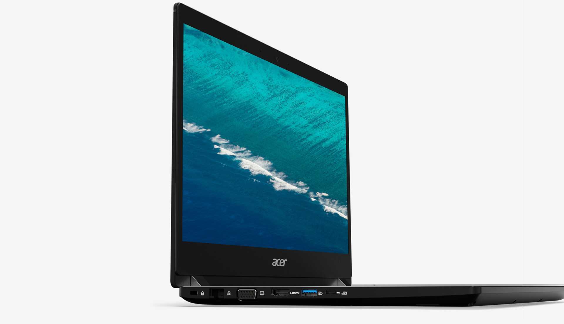 Учись, Apple! Тонкий, лёгкий и защищённый ноутбук Acer TravelMate X3410 может похвастаться широким набором портов