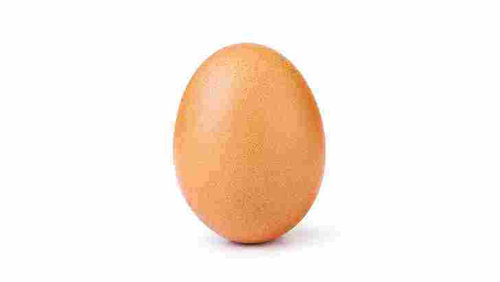 Фото куриного яйца стало самым популярным за все время в Instagram
