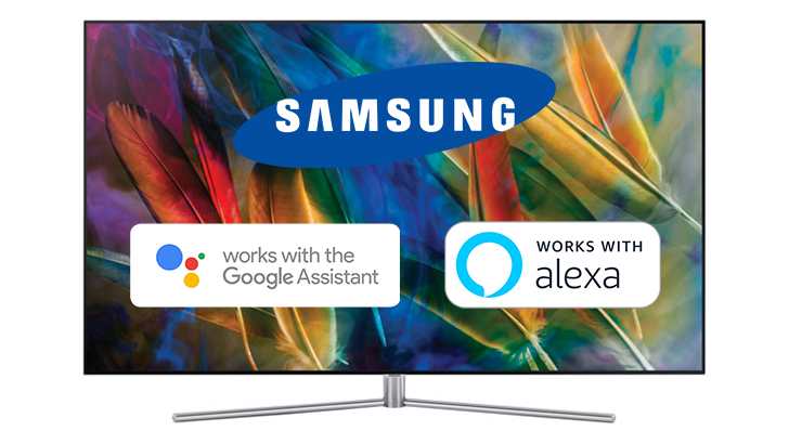 Телевизоры Samsung будут поддерживать Alexa и Google Assistant