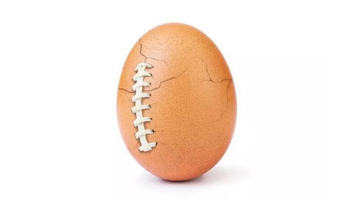 Instagram-яйцо оказалось рекламой Супербоула-2019