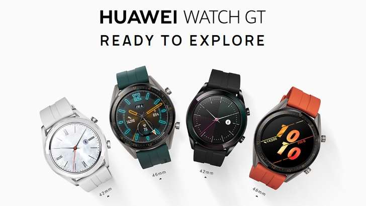 Huawei презентовала две новые версии смарт-часов Watch GT