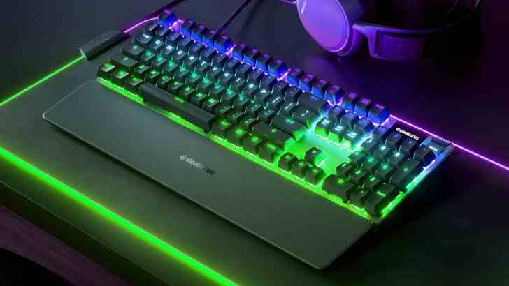 SteelSeries показала клавиатуру Apex Pro, в которой можно самостоятельно настраивать переключатели