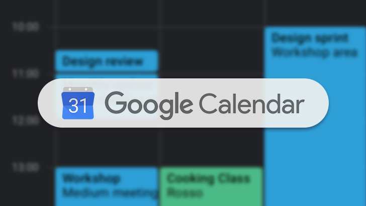 Google Calendar тоже получил темную тему