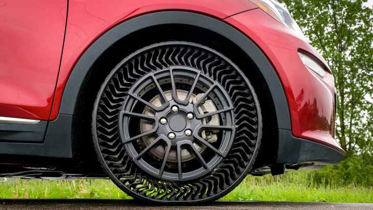 GM и Michelin в ближайшие пять лет выпустят безвоздушные покрышки для автомобилей