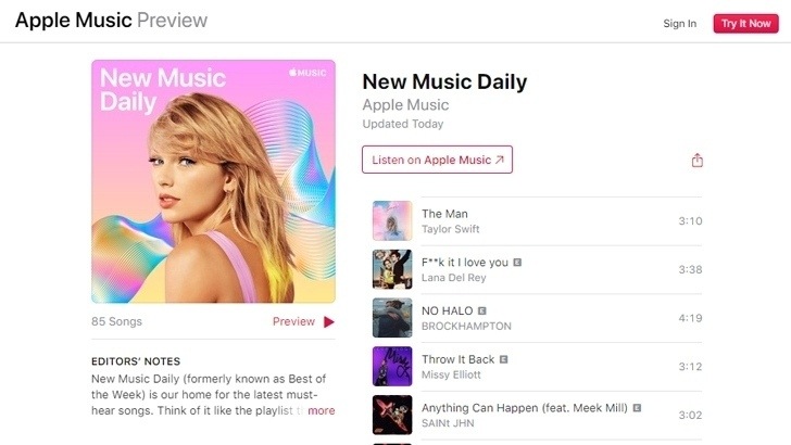 В YouTube Music добавили сортировку альбомов, а в Apple Music появились ежедневные плейлисты