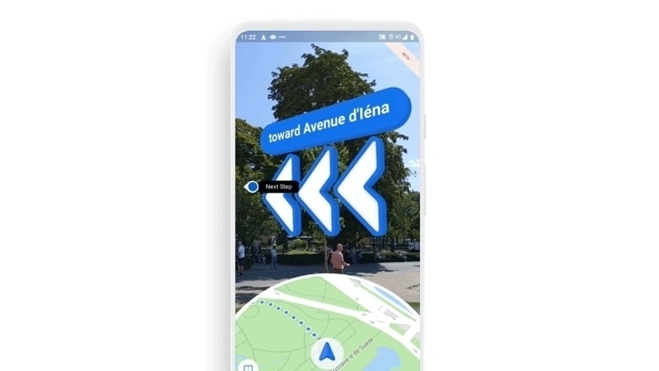 AR-навигация в Google Maps стала доступна всем пользователям