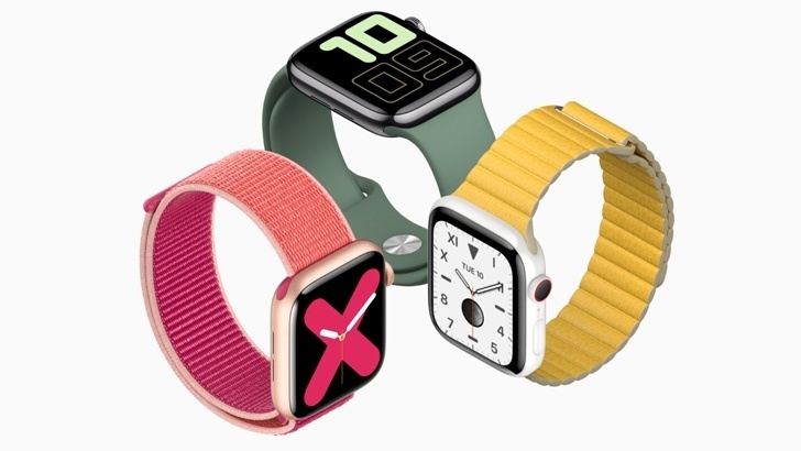 Apple Watch Series 5 поддерживают режим Always-On Display