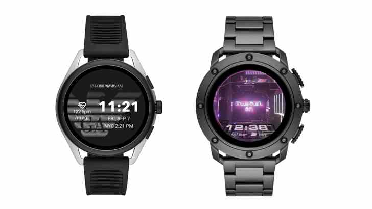 Diesel и Emporio Armani выпустили новые смарт-часы на Wear OS