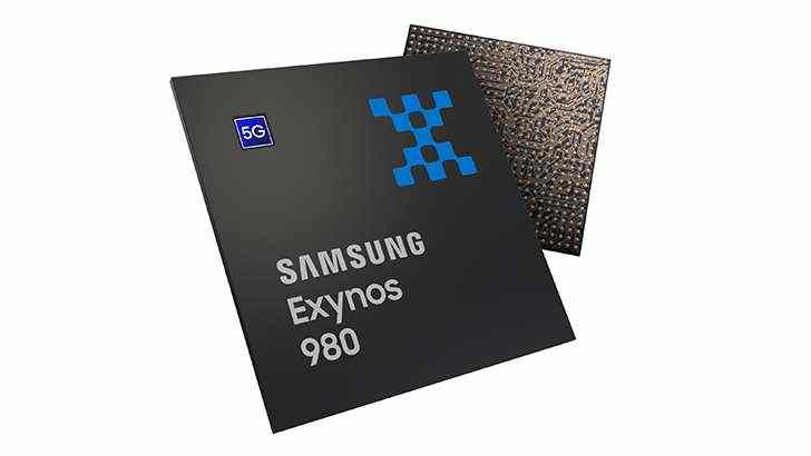 Exynos 980 – первый чипсет Samsung с интегрированным 5G-модемом