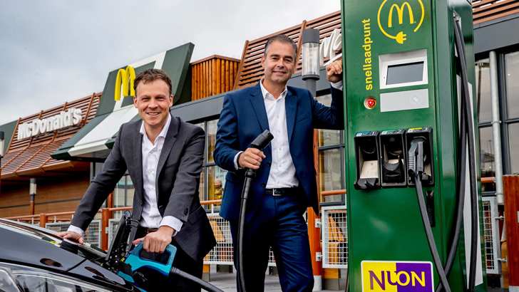 McDonald’s хочет заряжать электромобили