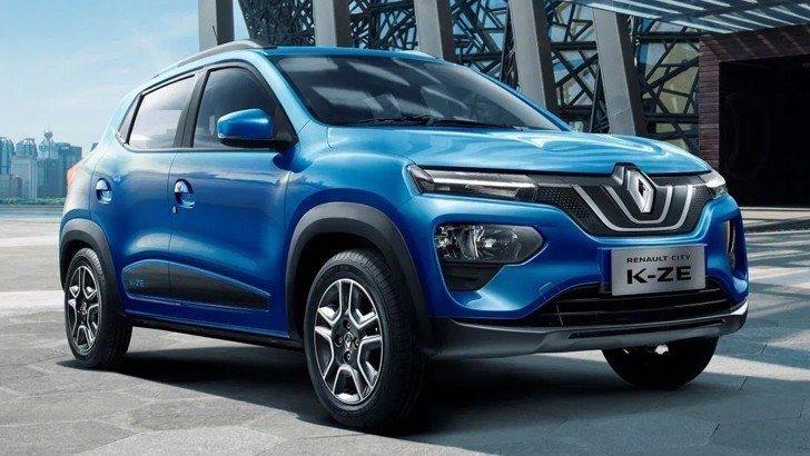 Renault представила в Китае серийную версию электрокроссовера K-ZE, который оценен в $9000