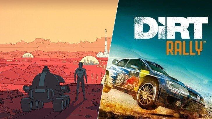 В Epic Games Store раздают стратегию Surviving Mars, а в Steam скидки на серию игр DiRT