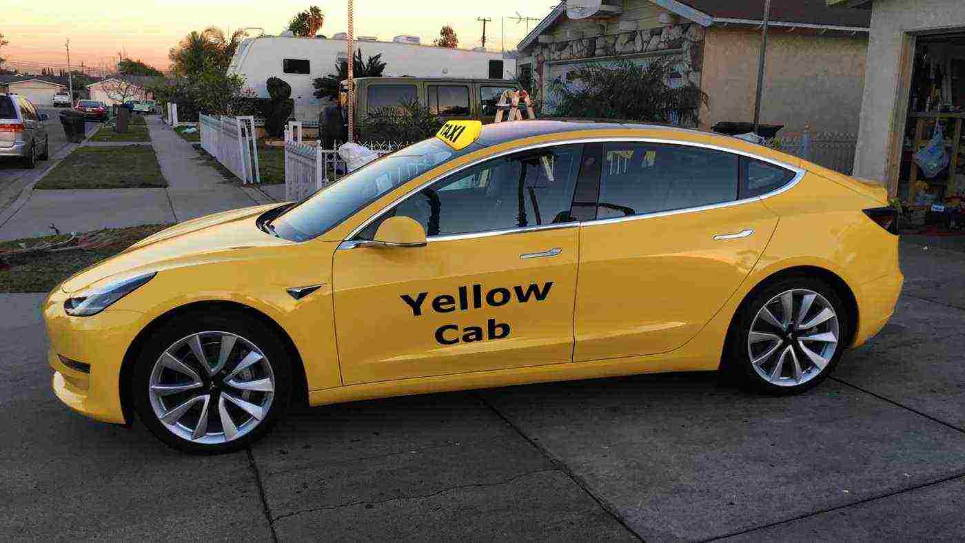 Tesla Model 3 стал первым электрокаром среди желтых такси Нью-Йорка