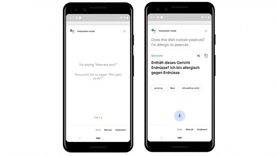 Режим переводчика Google Assistant теперь доступен и на смартфонах