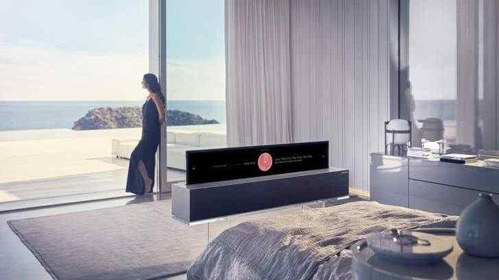 LG представит новый сворачиваемый телевизор на CES 2020