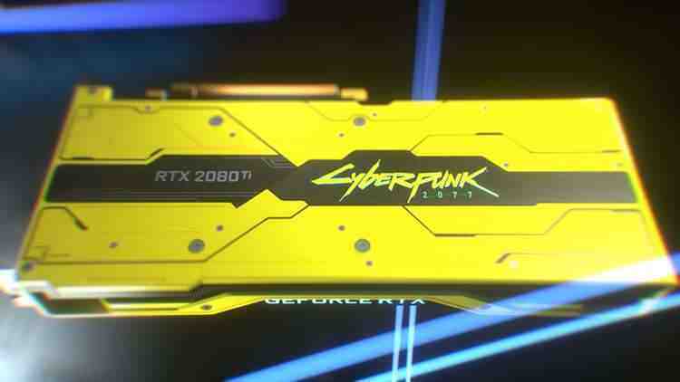 NVIDIA показала специальную версию видеокарты RTX 2080 Ti Cyberpunk 2077 Edition