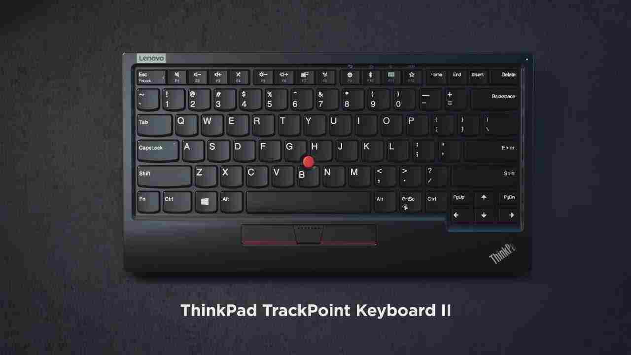 Lenovo выпустила клавиатуру ThinkPad TrackPoint II
