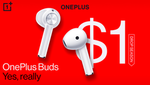 OnePlus сегодня будет раздавать наушники OnePlus Buds по $1