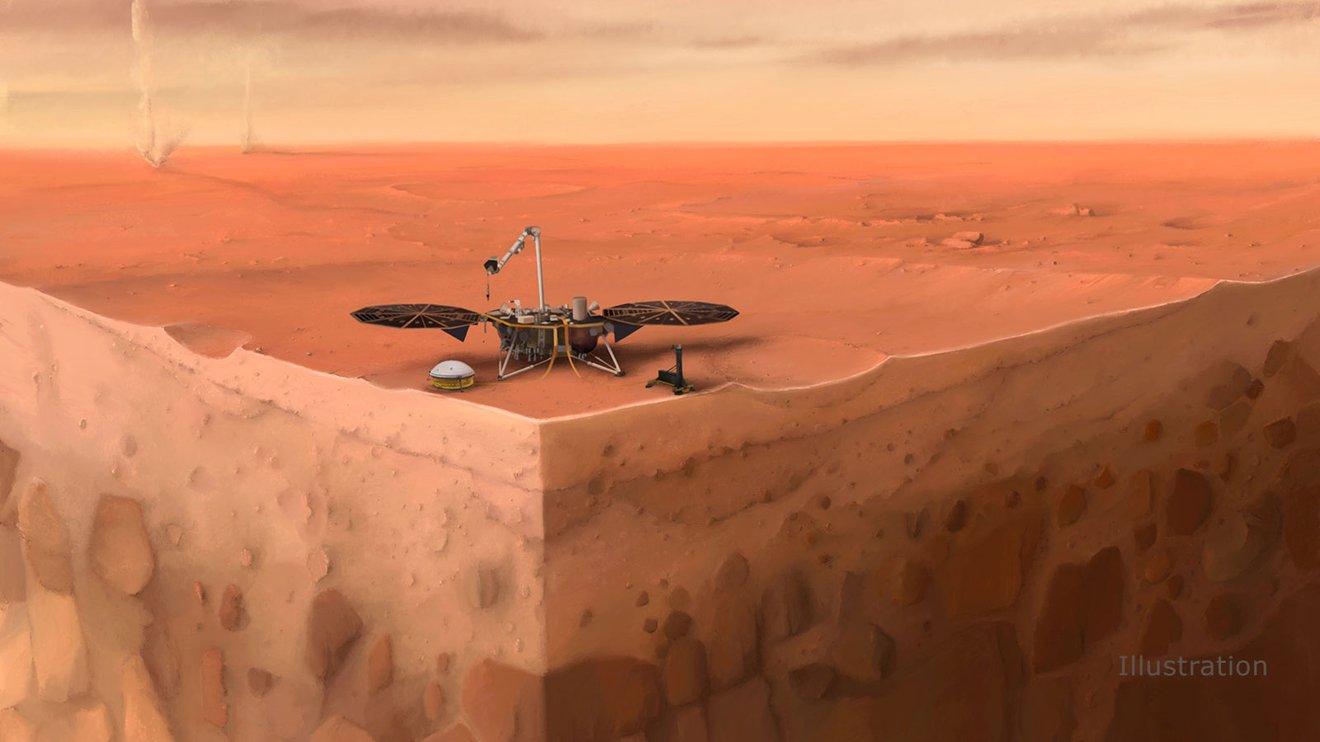 NASA перестало мучить марсианского «крота» InSight