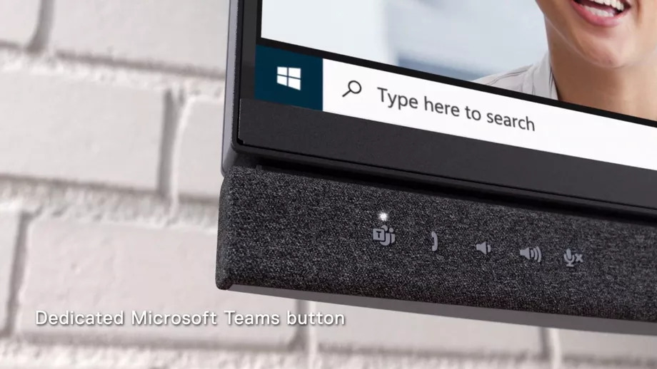 Dell анонсировала выпуск мониторов с кнопкой для запуска Microsoft Teams