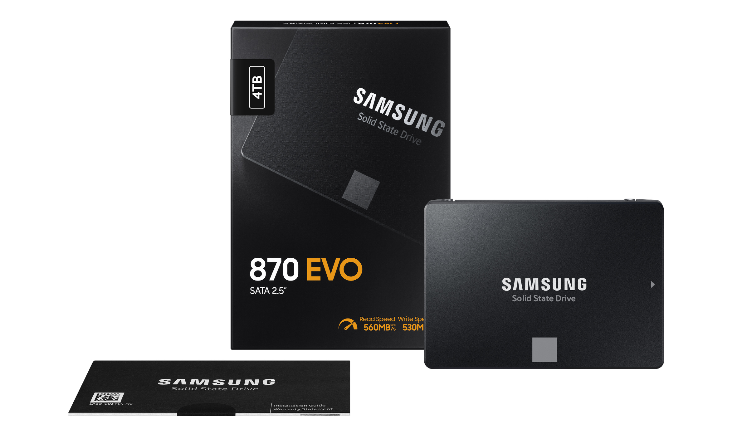 Samsung анонсировала линейку SSD-накопителей 870 EVO