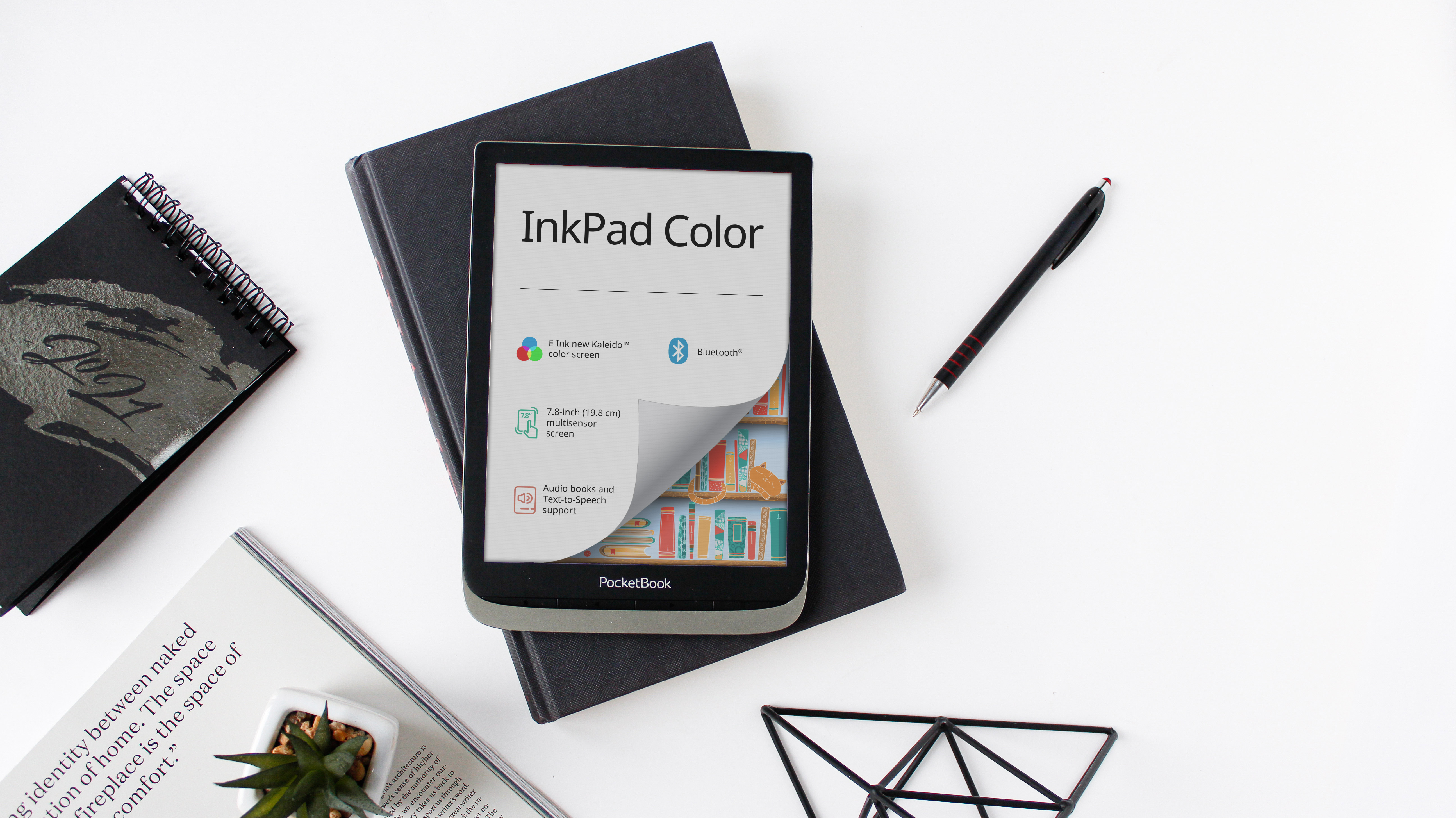 PocketBook выпустила новую электронную книгу InkPad Color