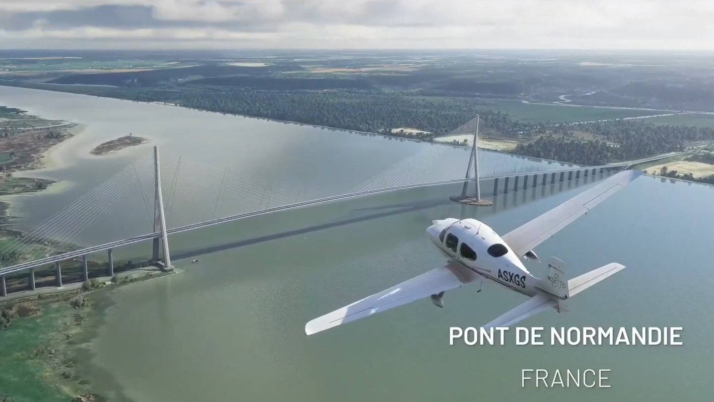 Microsoft Flight Simulator получит обновление с детализированной картой Франции и стран Бенилюкс
