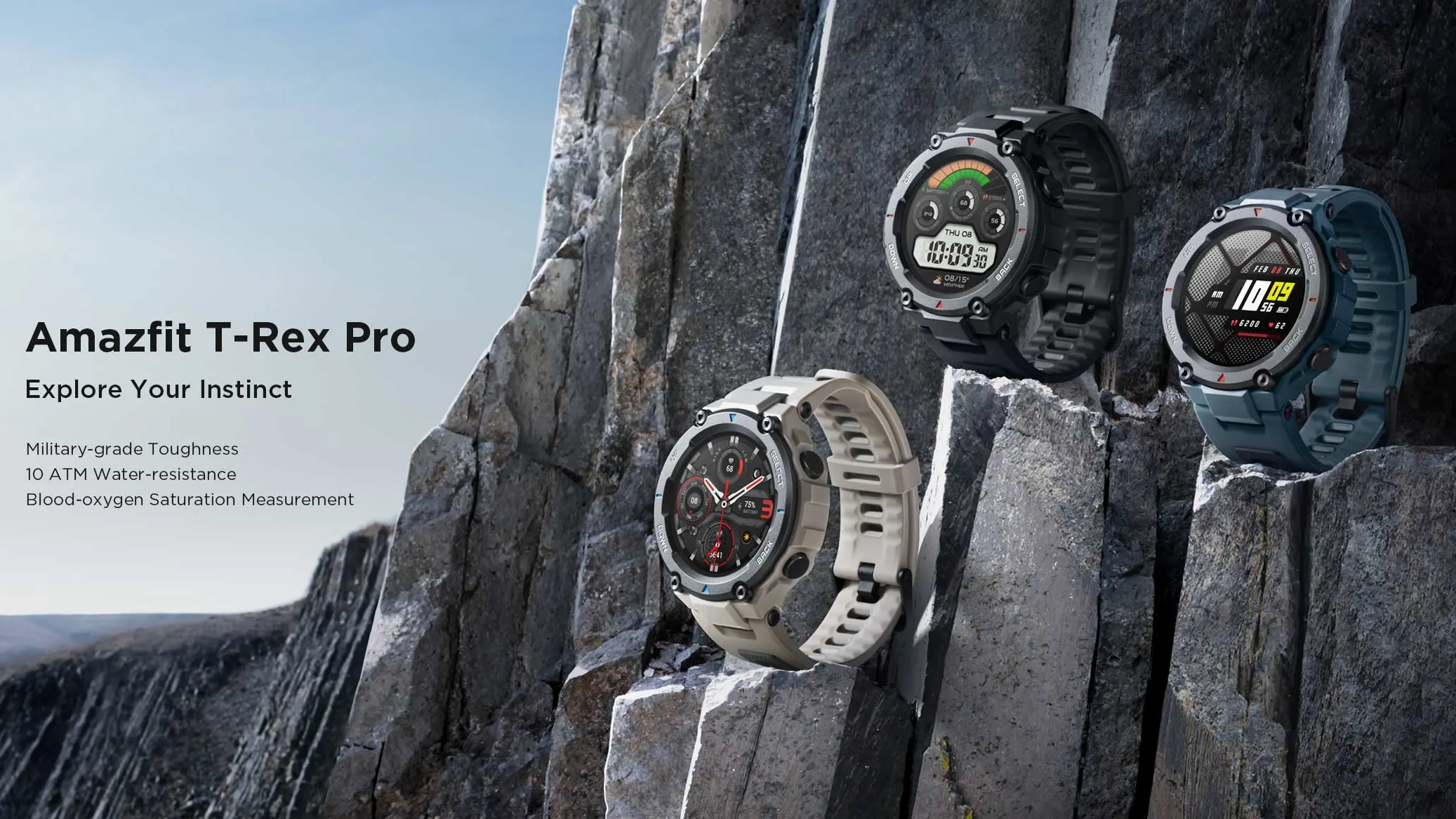T-Rex Pro – защищенные смарт-часы от Amazfit стоимостью $180