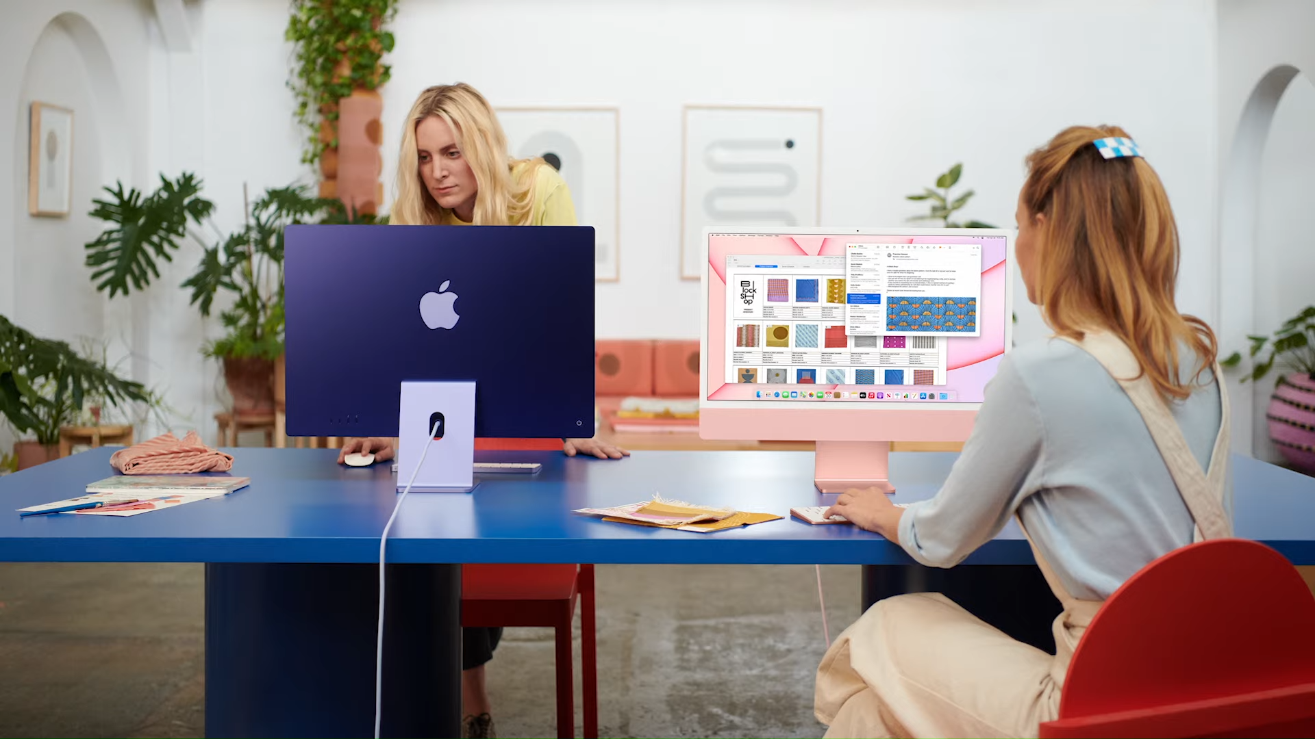 Apple представила разноцветные iMac с чипом M1