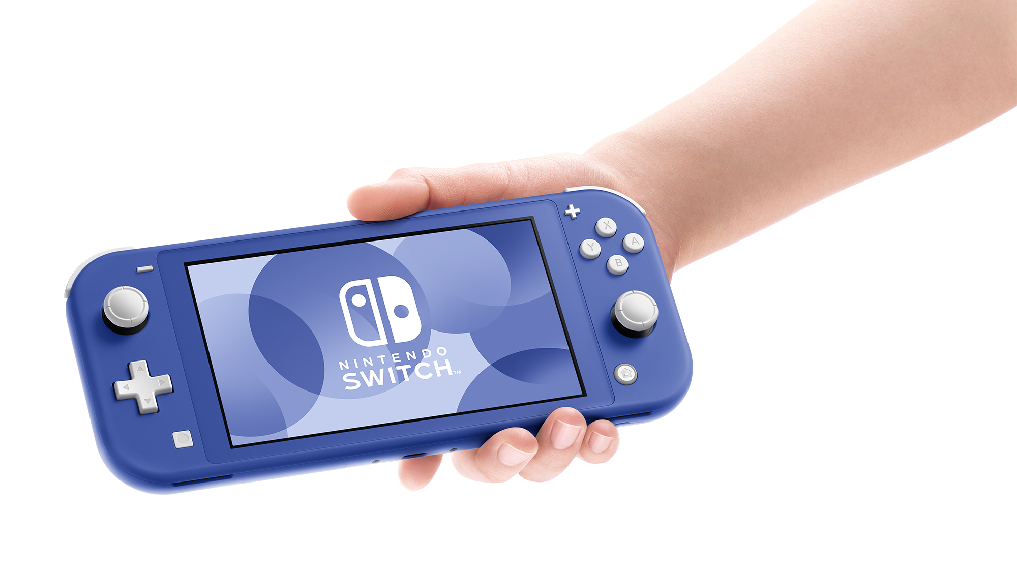 Nintendo выпустит консоль Switch Lite в синем цвете