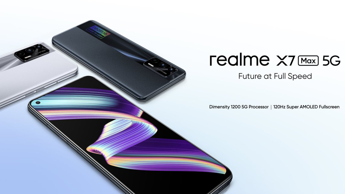 Realme представила смартфон X7 Max 5G для глобального рынка
