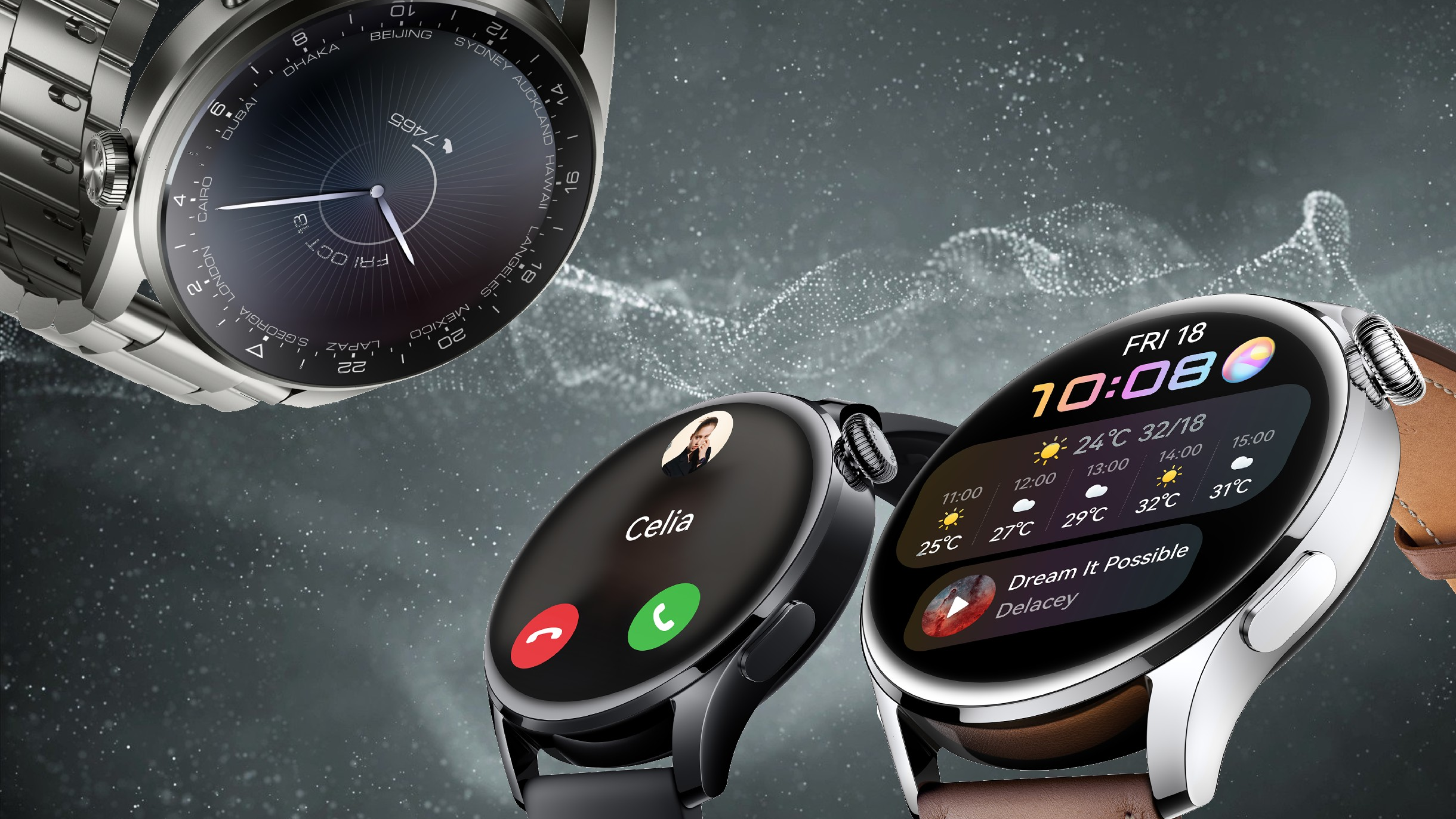 Huawei Watch 3 – первые смарт-часы, работающие под управлением HarmonyOS
