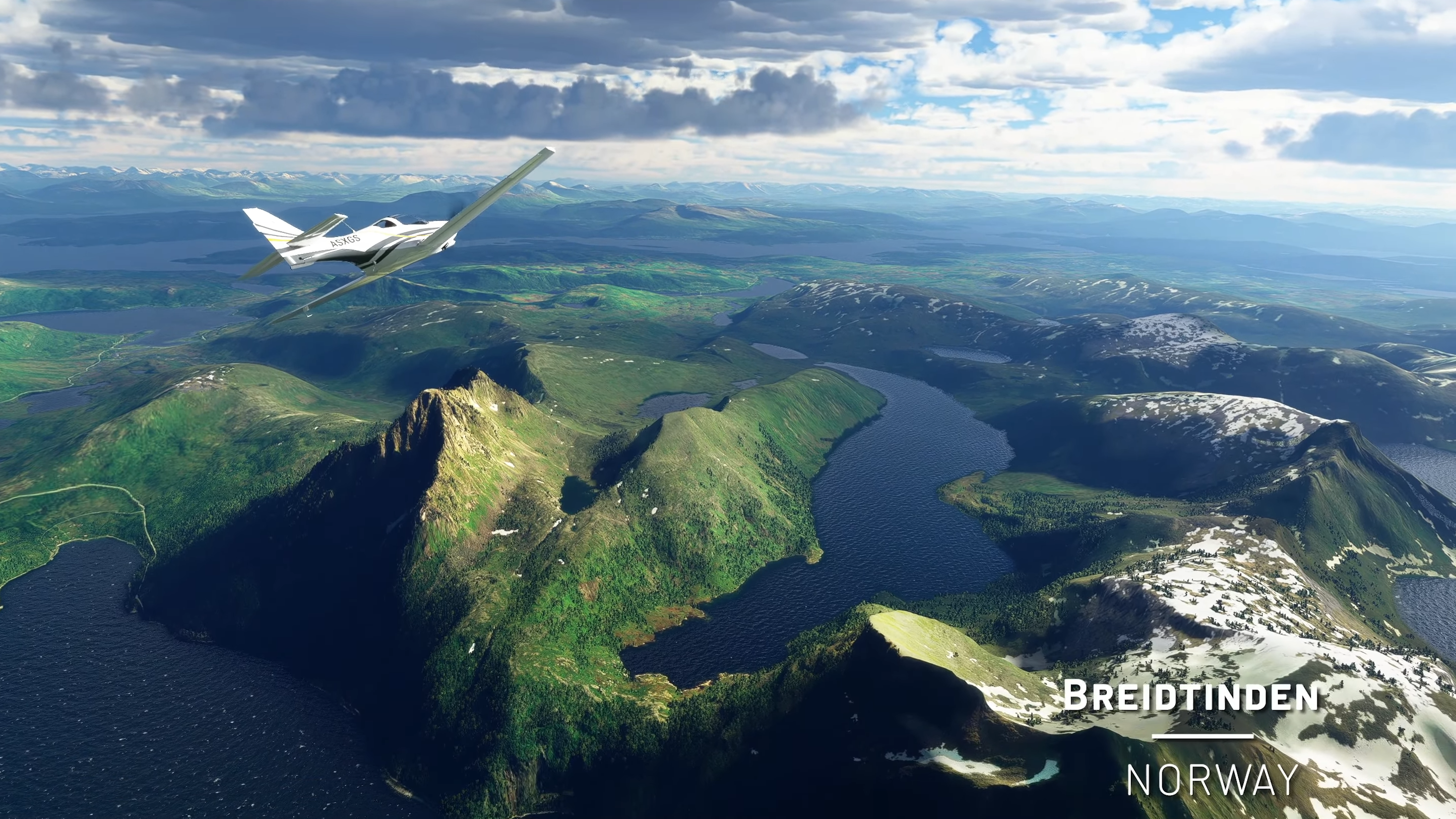 Microsoft Flight Simulator получил обновление с красивыми скандинавскими видами