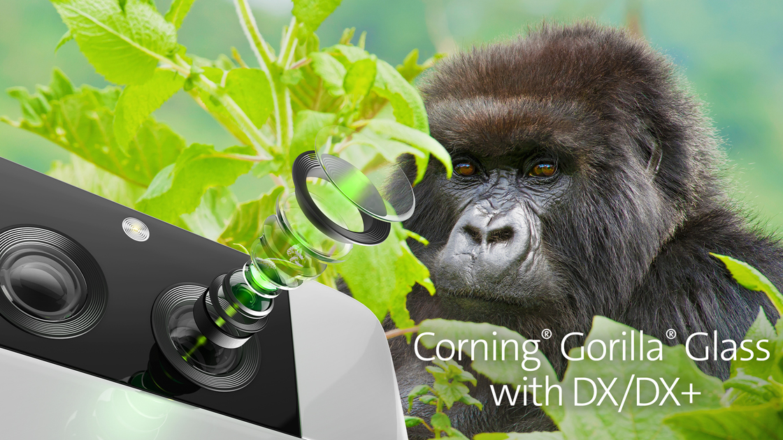 Samsung первой начнет использовать стекло Gorilla Glass with DX/DX+ для защиты камер смартфонов