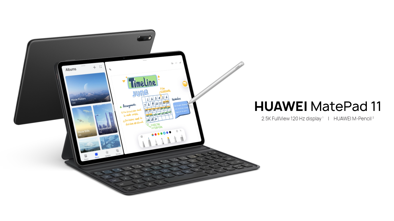 Huawei представила планшет MatePad 11 стоимостью от 399 евро