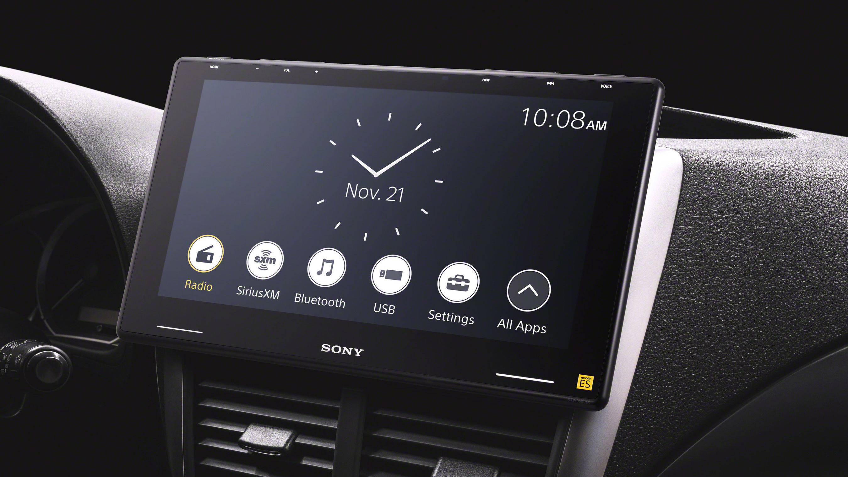 Sony представила автомобильный ресивер с 10.1″ экраном и поддержкой беспроводных Android Auto и Apple CarPlay