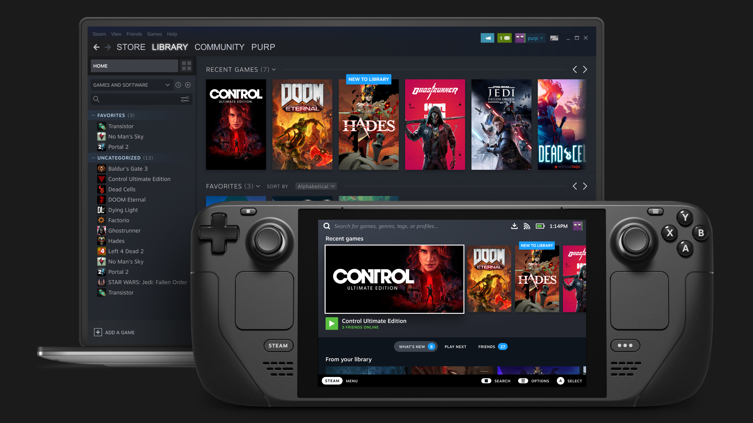 Valve представила портативную игровую консоль Steam Deck