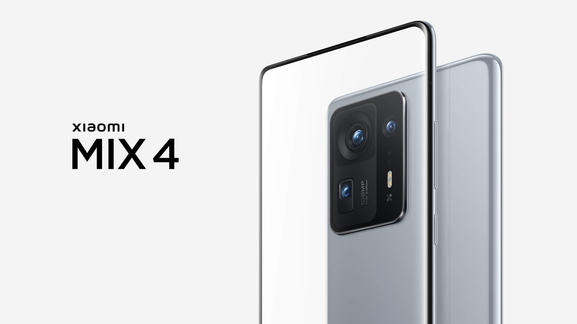 Xiaomi Mix 4 представлен: подэкранная камера, Snapdragon 888+ и 120 Вт зарядка
