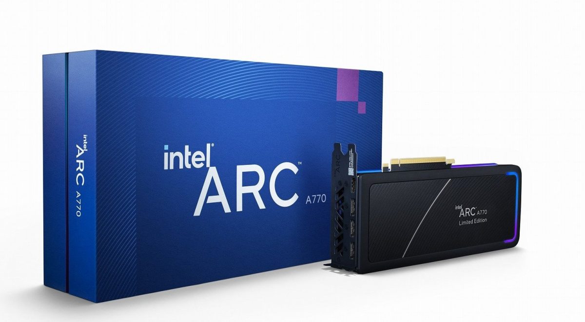 Відеокарта Intel Arc A770 нарешті представлена і готова до виходу на ринок