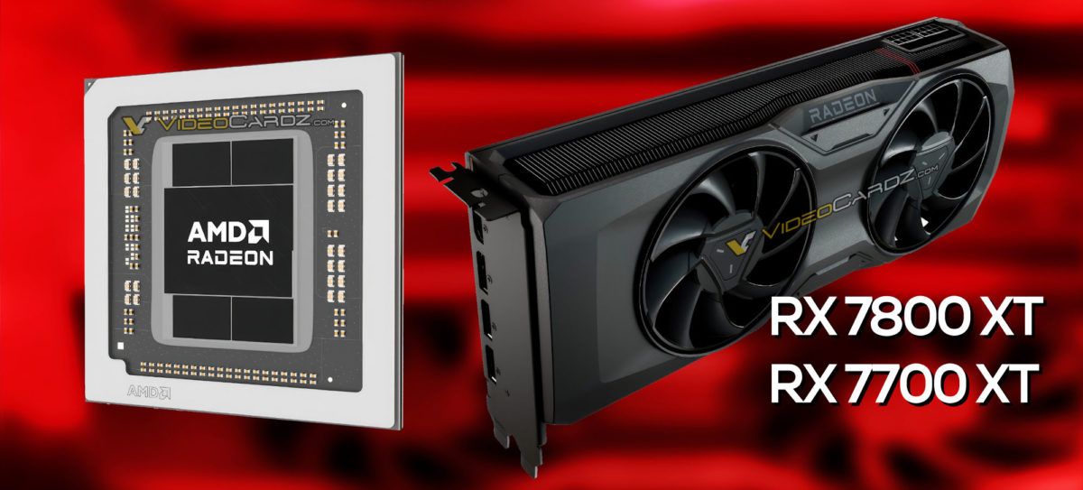 AMD анонсує відеокарти Radeon RX 7800 XT 16 ГБ і RX 7700 XT 12 ГБ