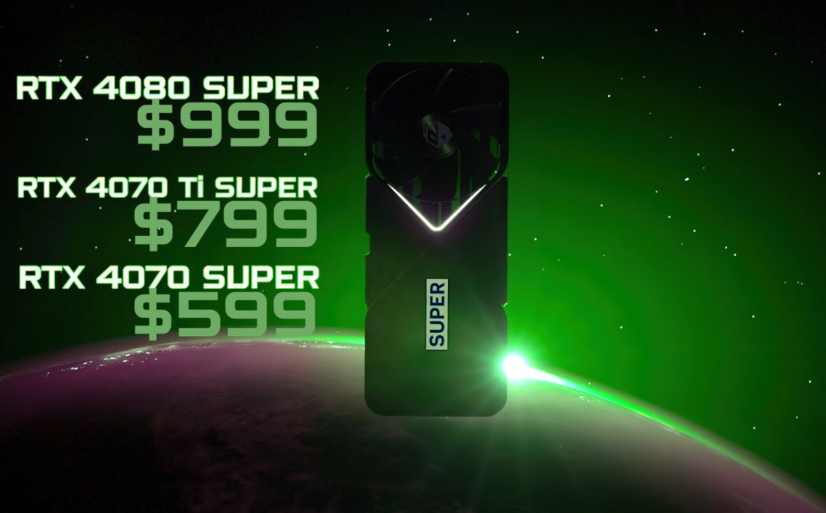 Відеокарти GeForce RTX 40 Super отримають смачні ціни