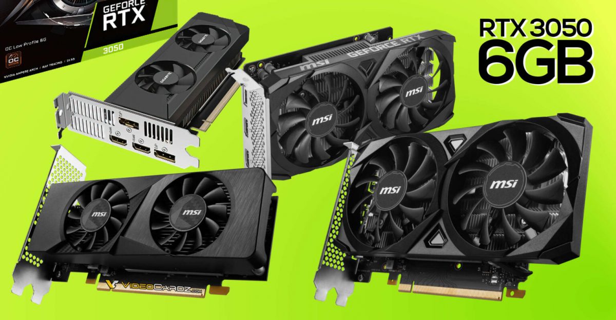 Вийшла урізана відеокарта GeForce RTX 3050 6GB. Не потрібно її купувати