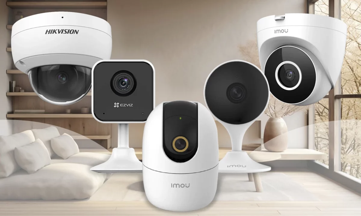 ТОП-5 найкращих камер відеоспостереження для квартири