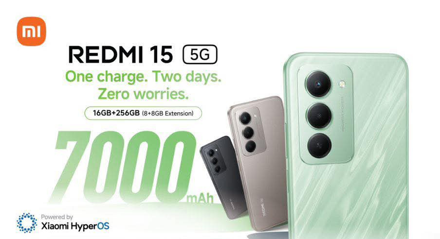 Хочете смартфон за 160 доларів з батареєю на 7000 мАг? Redmi 15 5G буде саме таким