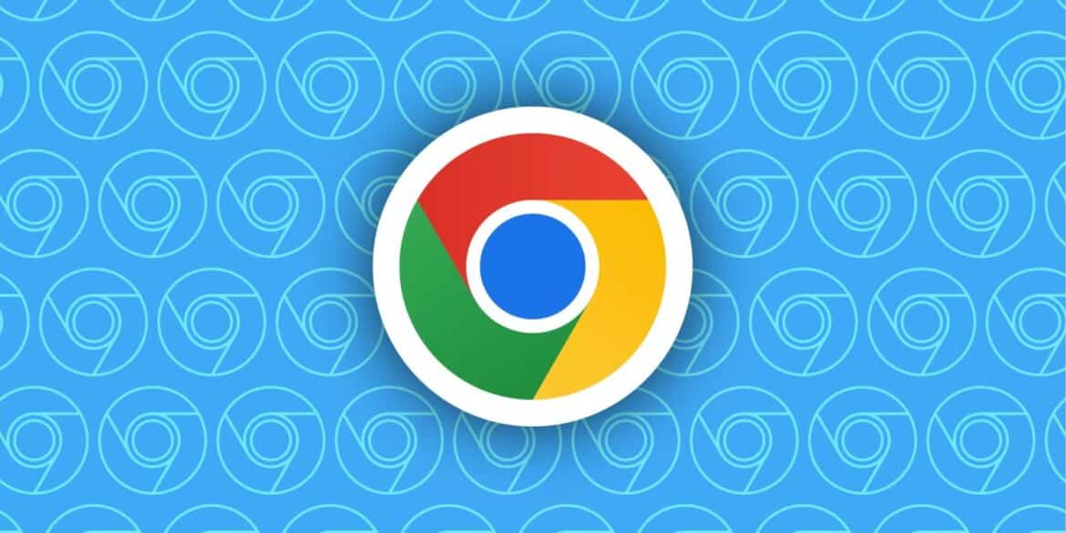 Логотип Google Chrome із характерними червоним, жовтим, зеленим і синім секторами на блакитному тлі