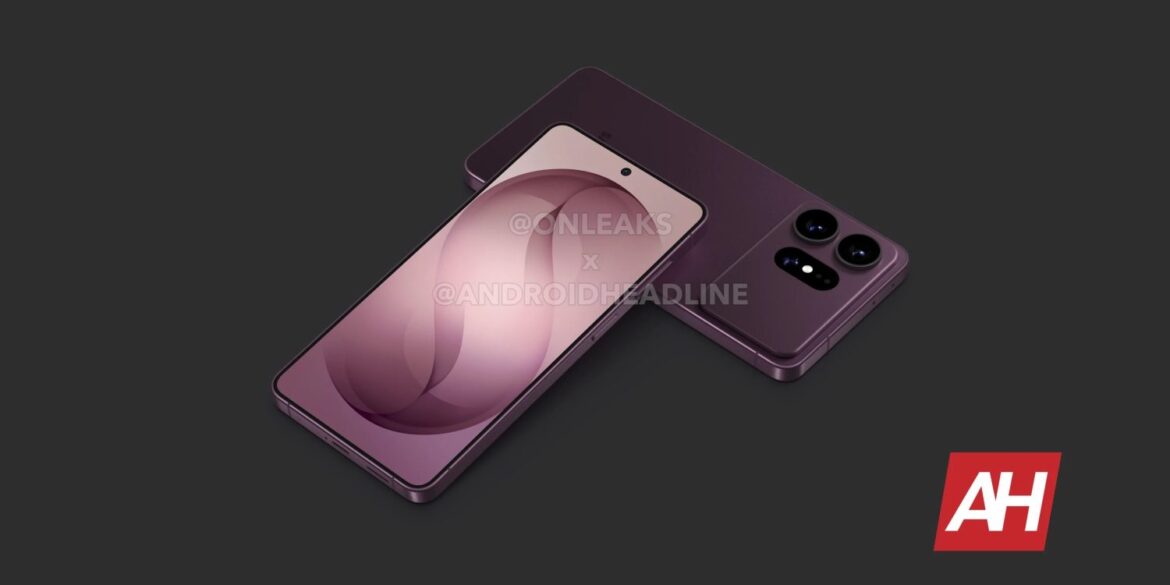 Samsung Galaxy S27 Ultra з квадратним островком камер на задній панелі та дисплеєм із закругленими краями, рендер нового