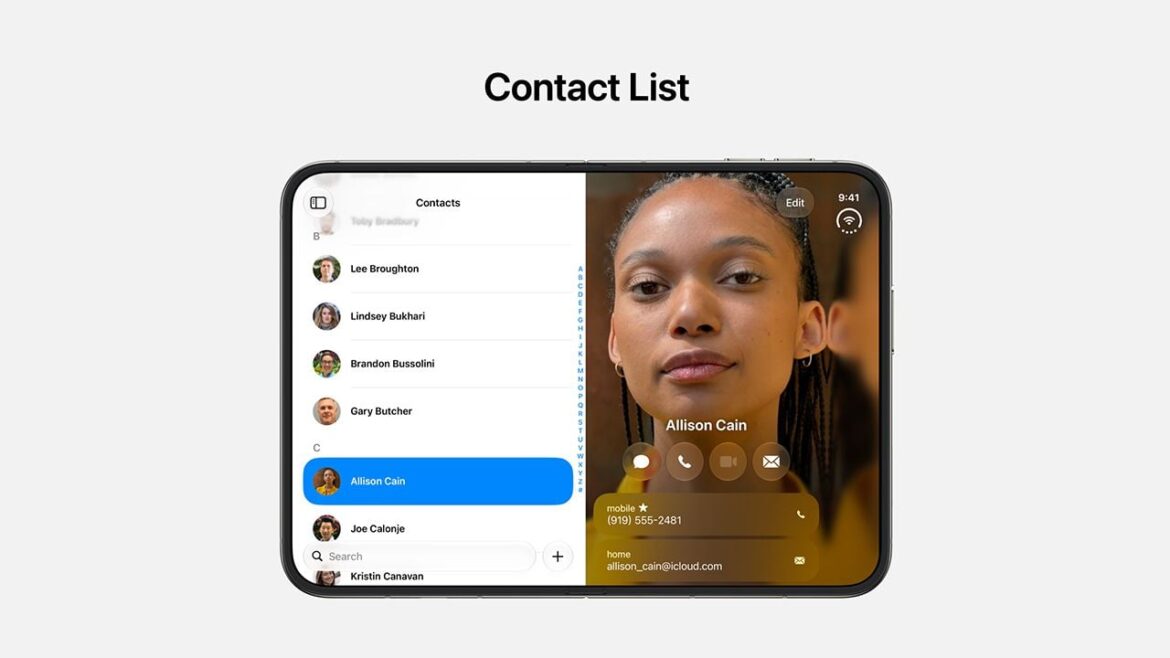 IPhone Duo виходить за три дні: ось як виглядають стандартні застосунки Apple на складному смартфоні
