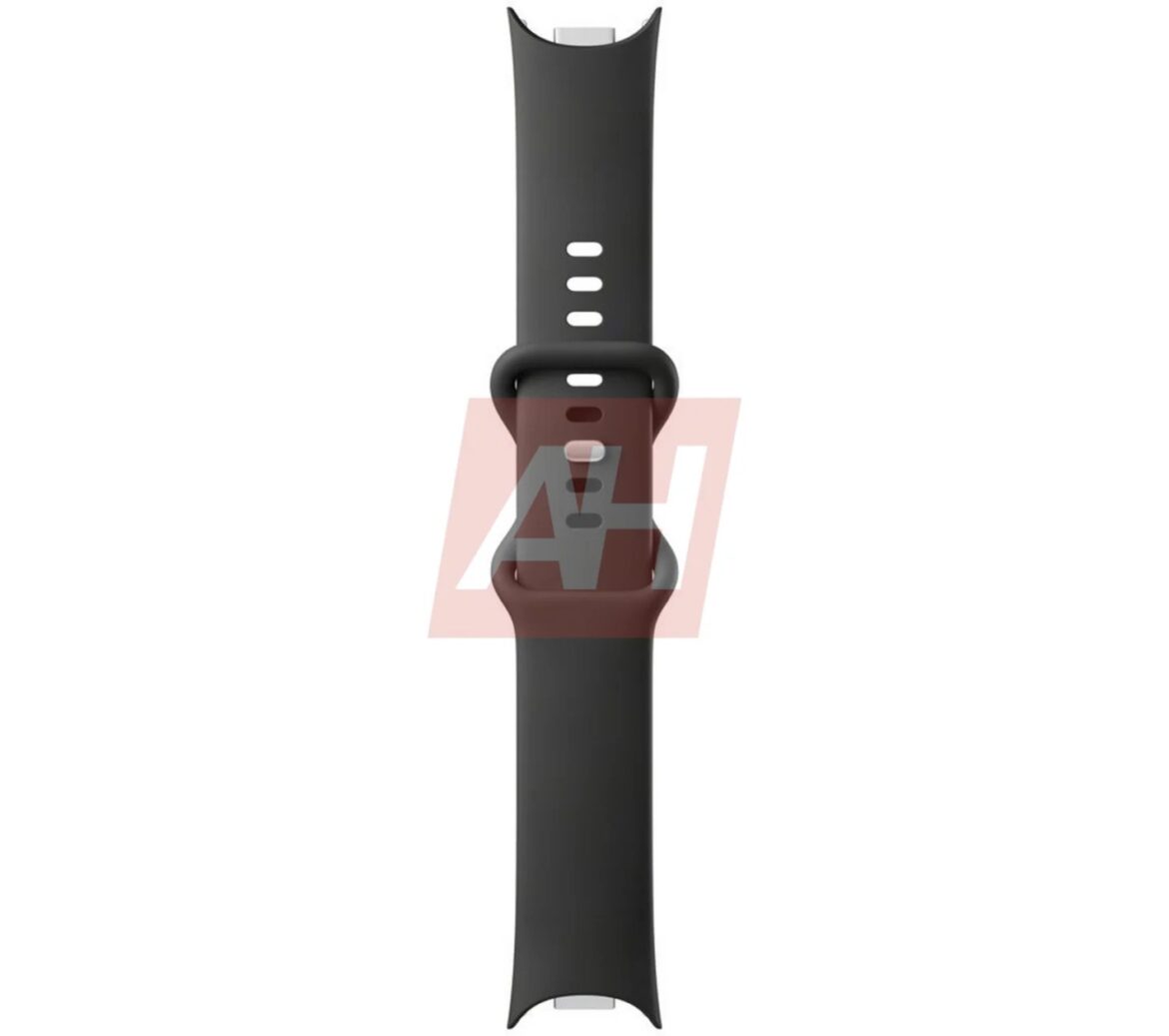 Силіконовий ремінець чорного кольору для Fitbit Edge з перфорацією