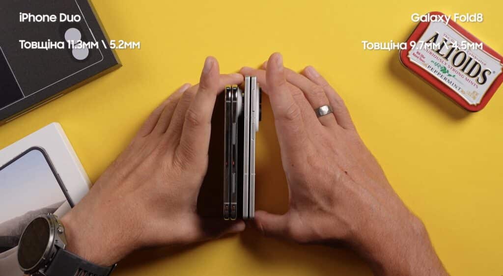 Galaxy Fold8 проти iPhone Duo: детальне порівняння і однозначний переможець — фото 3
