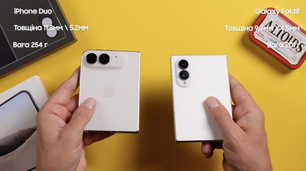 Galaxy Fold8 проти iPhone Duo: детальне порівняння і однозначний переможець — фото 5